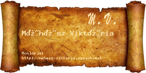 Méhész Viktória névjegykártya